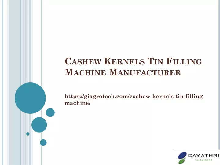 cashew kernels tin filling machine manufacturer
