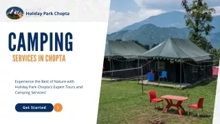 Embrace Nature's Serenity: Camping in Chopta