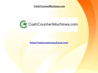 Money Counting Machine