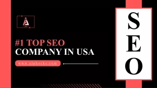 Your Trusted Partner of SEO Services in the USA | Alphocks
