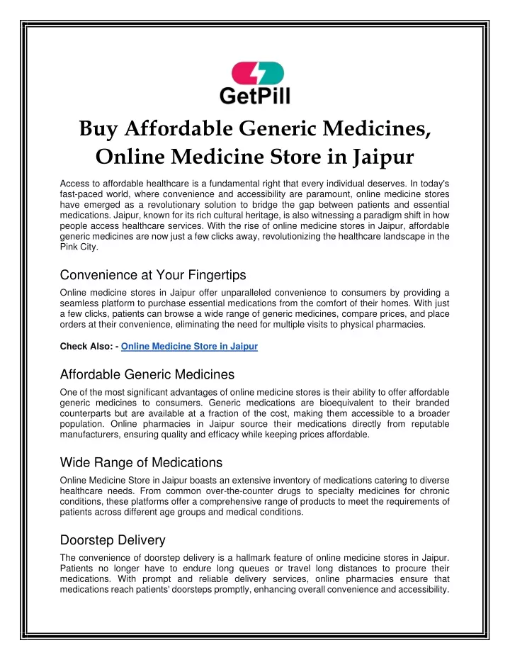 buy affordable generic medicines online medicine