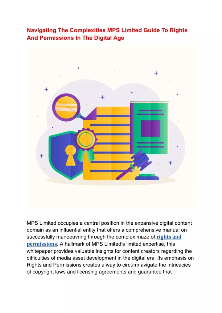 PPT - Navigating The Complexities MPS Limited Guide To Rights And 