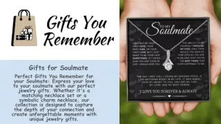 Gifts for Soulmate