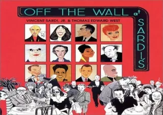 get [❤ PDF ⚡] DOWNLOAD Off the Wall at Sardi's by Vincent Jr. Sardi (2000-05-01) ipad