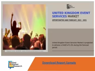 United Kingdom Event Services Market_