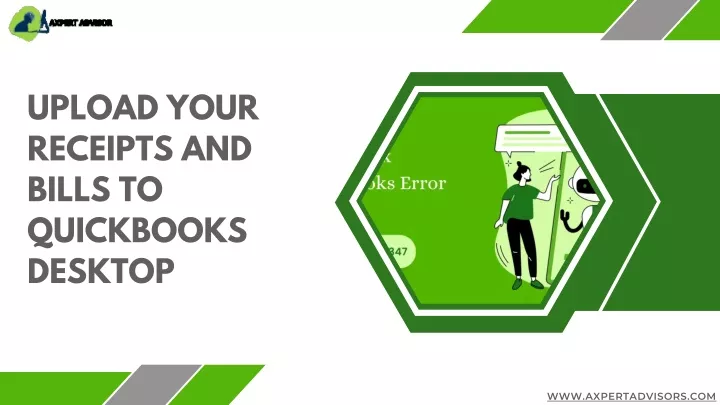 upload your receipts and bills to quickbooks