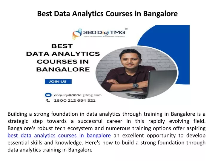 best d ata analytics courses in bangalore