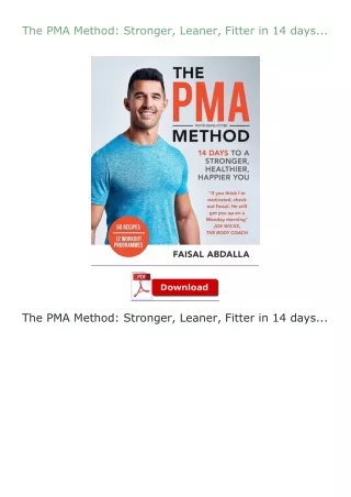 Download⚡(PDF)❤ The PMA Method: Stronger, Leaner, Fitter in 14 days...