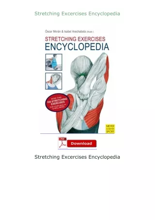 [PDF]❤READ⚡ Stretching Excercises Encyclopedia