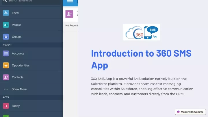 introduction to 360 sms app