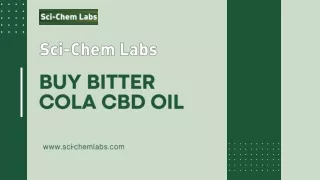 Exploring the Benefits of Bitter Cola CBD Gummies