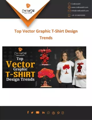 Drive into the Top Trending Vector Designs For T-Shirts