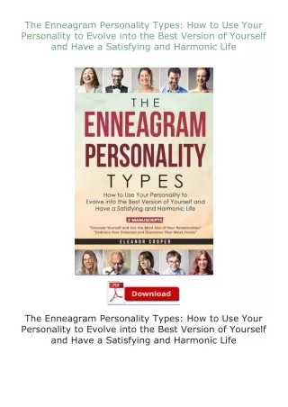 download⚡[EBOOK]❤ The Enneagram Personality Types: How to Use Your Personality to Evolve into the Best Version