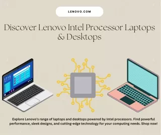 Discover Lenovo Intel Processor Laptops & Desktops | Lenovo US
