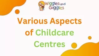 Various Aspects of Childcare Presentation