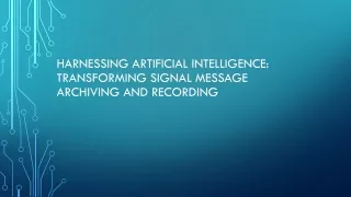 harnessing artificial intelligence transforming