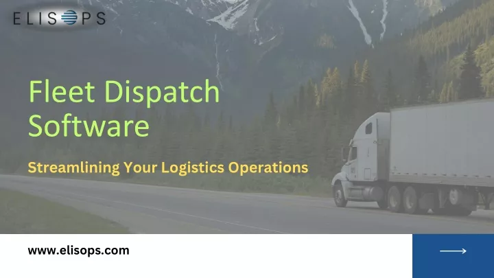 fleet dispatch software