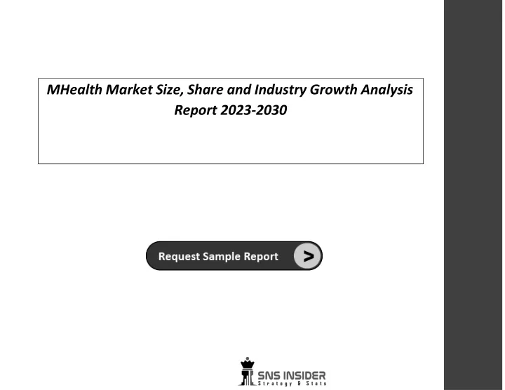 mhealth market size share and industry growth analysis report 2023 2030