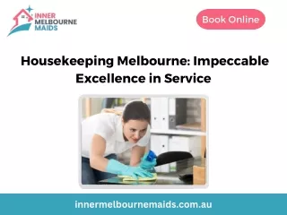 _Housekeeping Melbourne Impeccable Excellence in Service