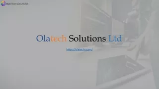 Software Development Company - Olatech Solutions