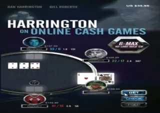 PDF/✔ READ/DOWNLOAD ✔ Harrington on Online Cash Games: 6-Max No-Limit Hold 'em full