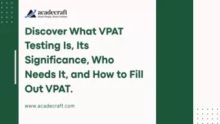Discover What VPAT Testing is and Its Significance