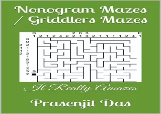 ❤ PDF ❤ DOWNLOAD FREE Nonogram Mazes / Griddlers Mazes: It Really Amazes free