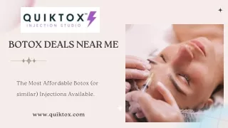 Botox Deals Near Me