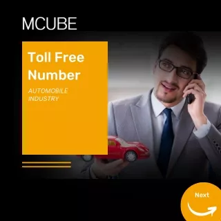 Toll-free number solution - automobile industry