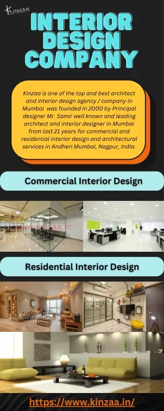 Innovative Interior Design Solutions in Mumbai by Kinzaa