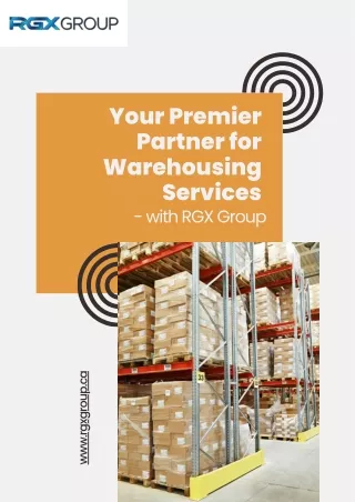 Your Premier Partner for Warehousing Services