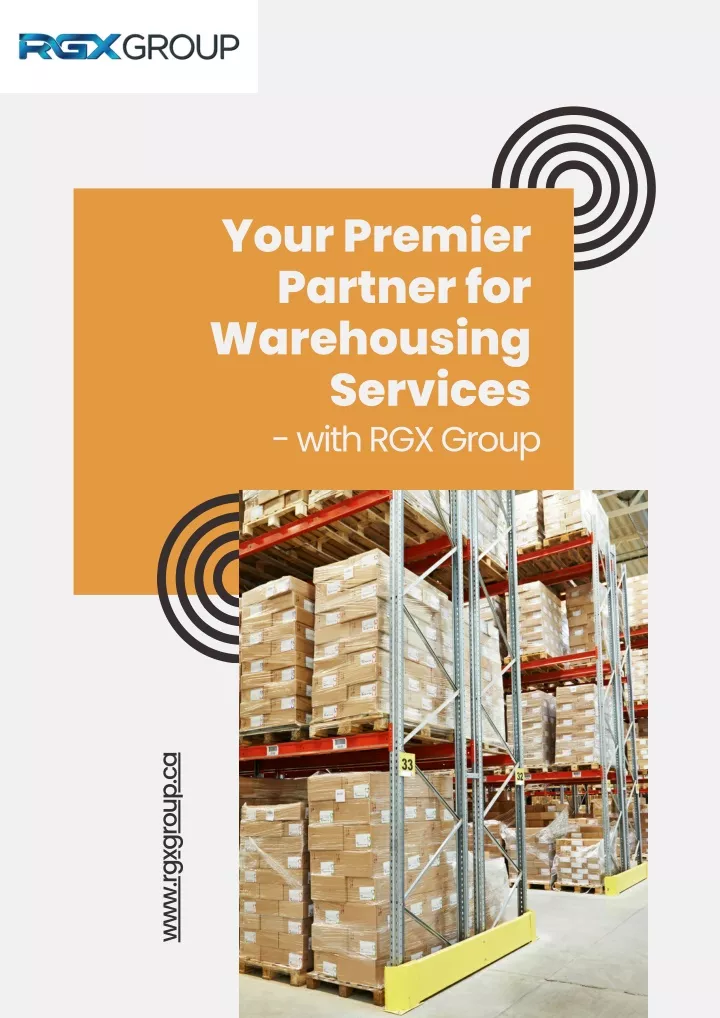 your premier partner for warehousing services