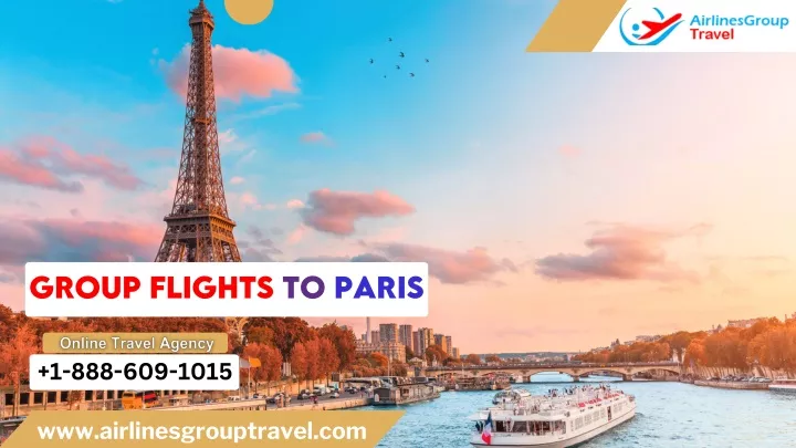 group flights to paris