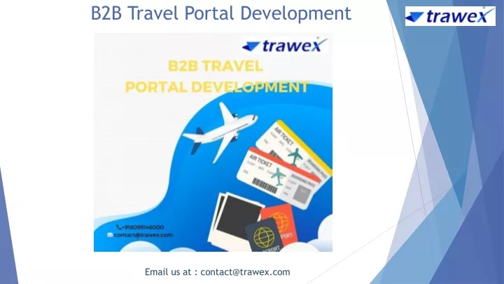 b2b travel portal development