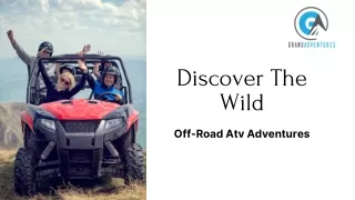Off Road Side By Side Atv Adventures