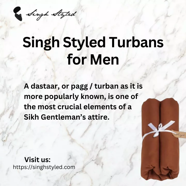 singh styled turbans for men