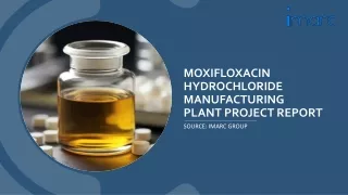 Detailed Report PDF on Moxifloxacin Hydrochloride Manufacturing Plant 2024