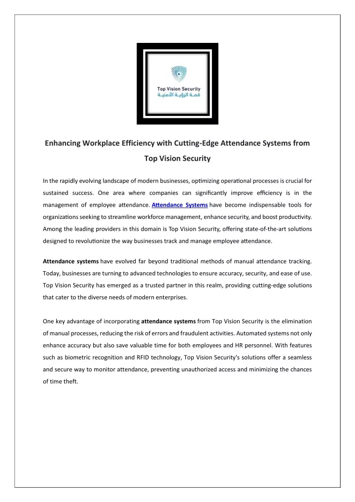 enhancing workplace efficiency with cutting edge