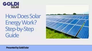 How Does Solar Energy Work Step-by-Step Guide