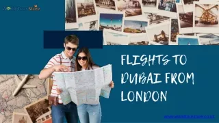 Dubai Adventure: Flights to Dubai from London Explore with World Tour Store!