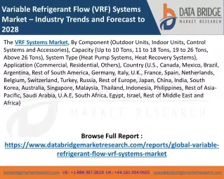 variable refrigerant flow vrf systems market