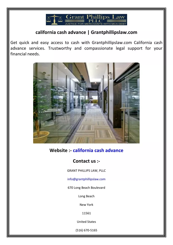 california cash advance grantphillipslaw com
