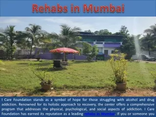Rehabs in Mumbai