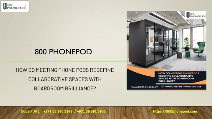 how do meeting phone pods redefine collaborative spaces with boardroom brilliance