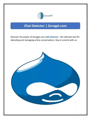 chat detector zerogpt com