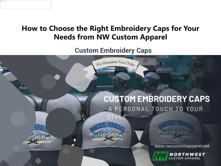 how to choose the right embroidery caps for your needs from nw custom apparel