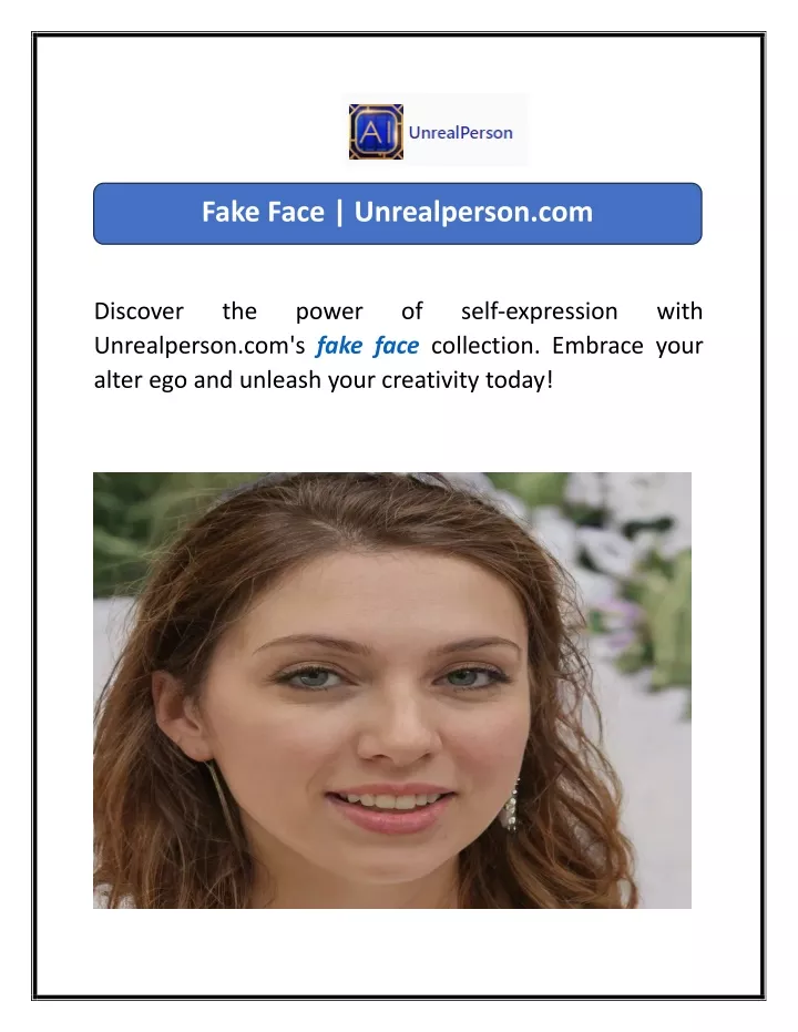 fake face unrealperson com