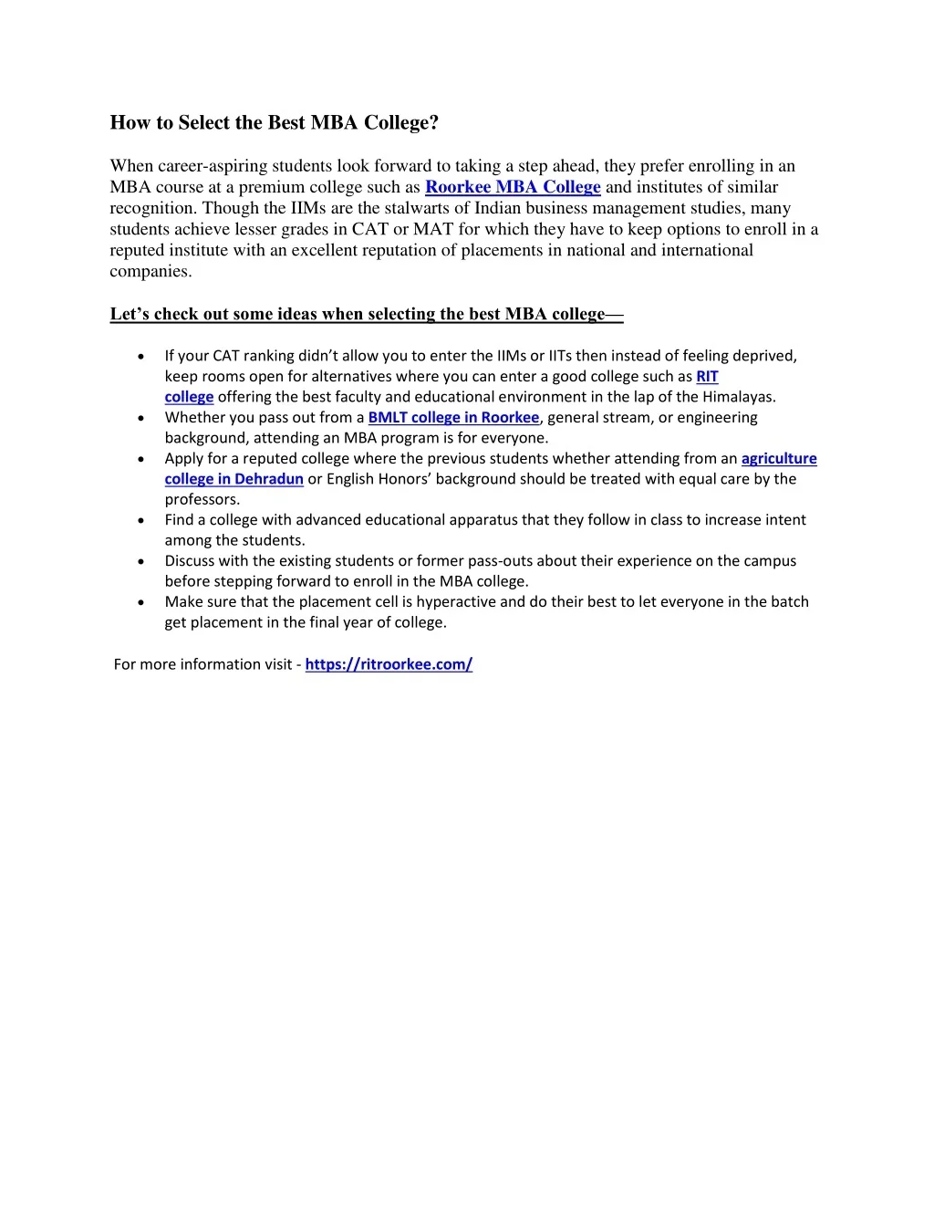 PPT - How to Select the Best MBA College PowerPoint Presentation, free ...