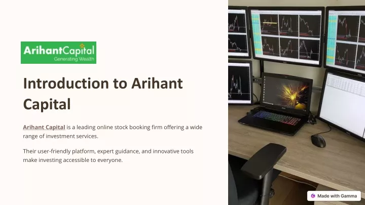 introduction to arihant capital