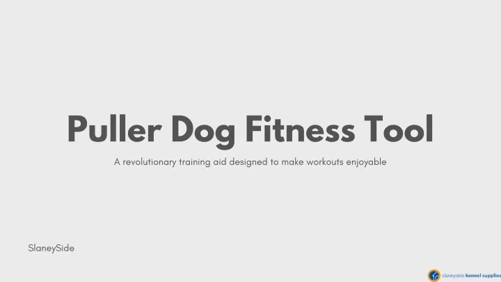puller dog fitness tool a revolutionary training